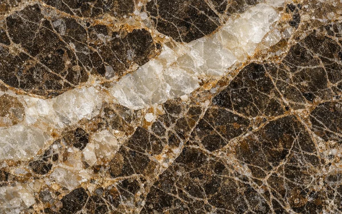 Close-up structure and texture of Emperador Dark marble