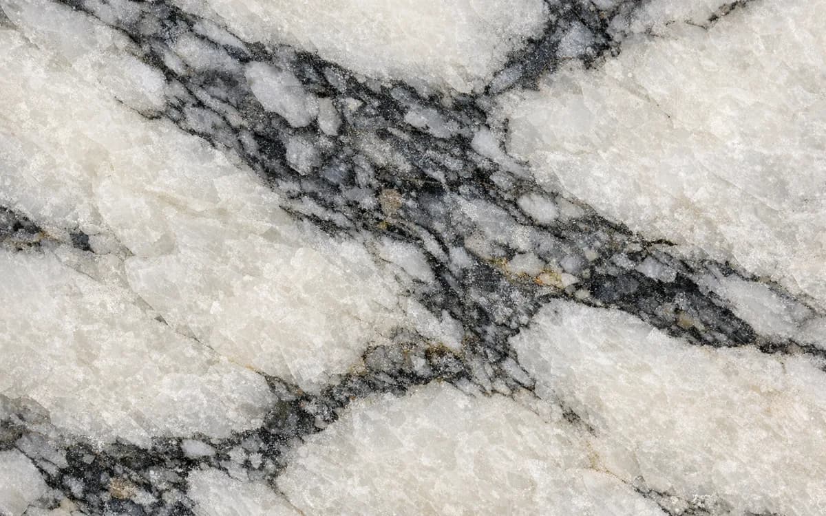 Close-up structure and texture of Arabescato marble