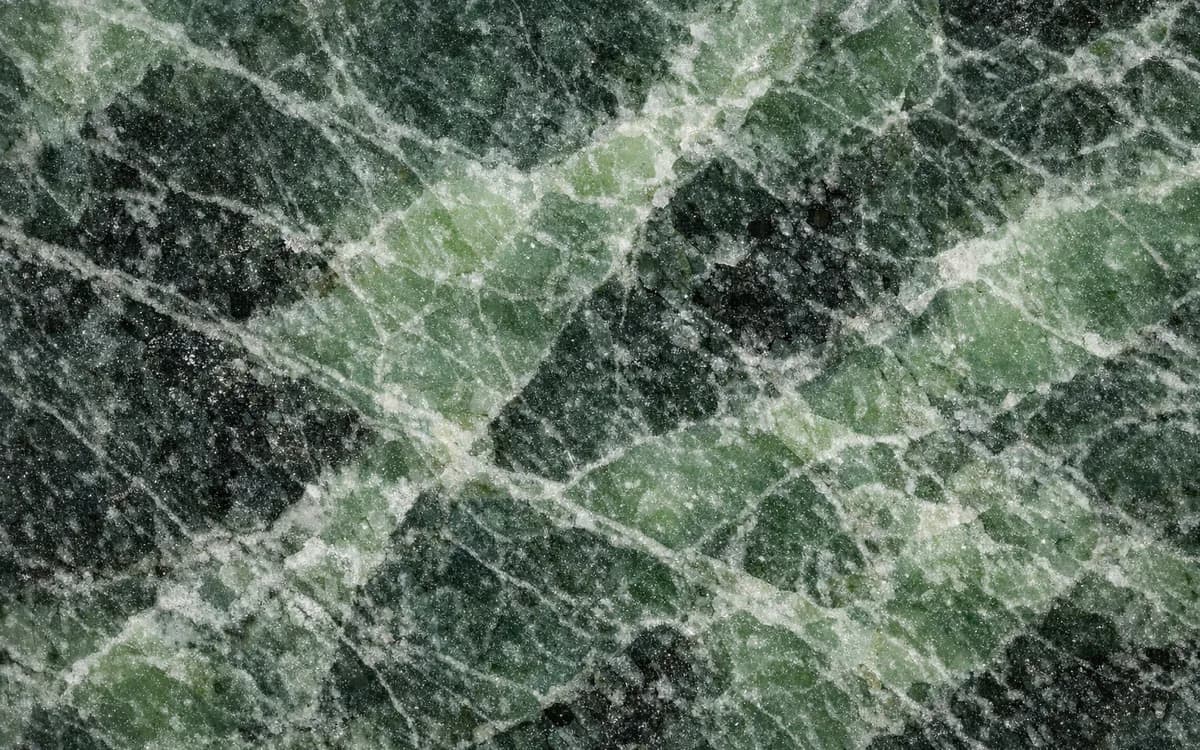 Close-up structure and texture of Verde Alpi marble